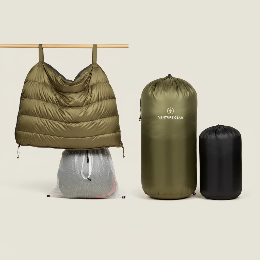 Sleeping Bag Storage: Hanging vs. Stuff Sack for Longevity